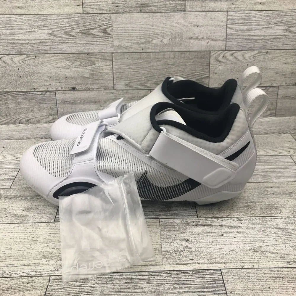 Women’s Nike Superrep Cycle - White / Black, Size 8.0 (fits more 7.5) - Picture 3 of 10
